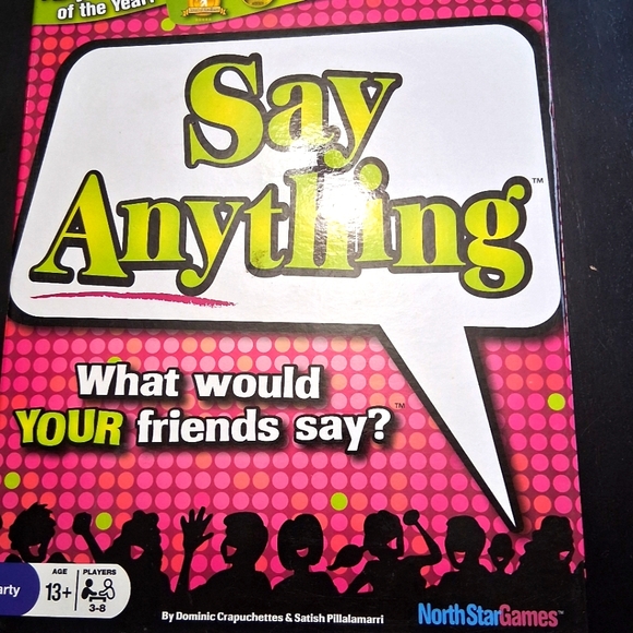 Say Anything Party Game Ages 13+ - Picture 1 of 6